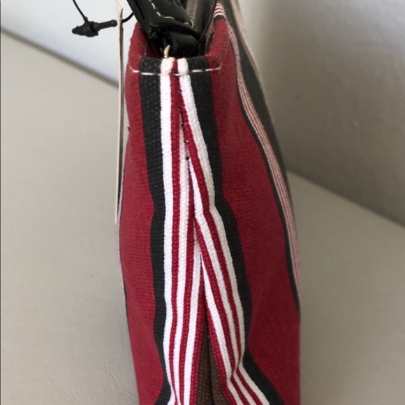 Dkny Bags Canvas Cosmetic Stripe Bag Dkny Poshmark